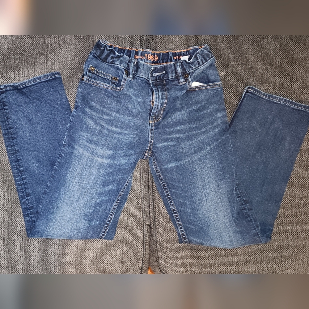 Boys Gap Adjustable Waist Original Jean.  EUC. Size 12 - Picture 3 of 7